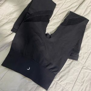 ZYIA mesh detail leggings